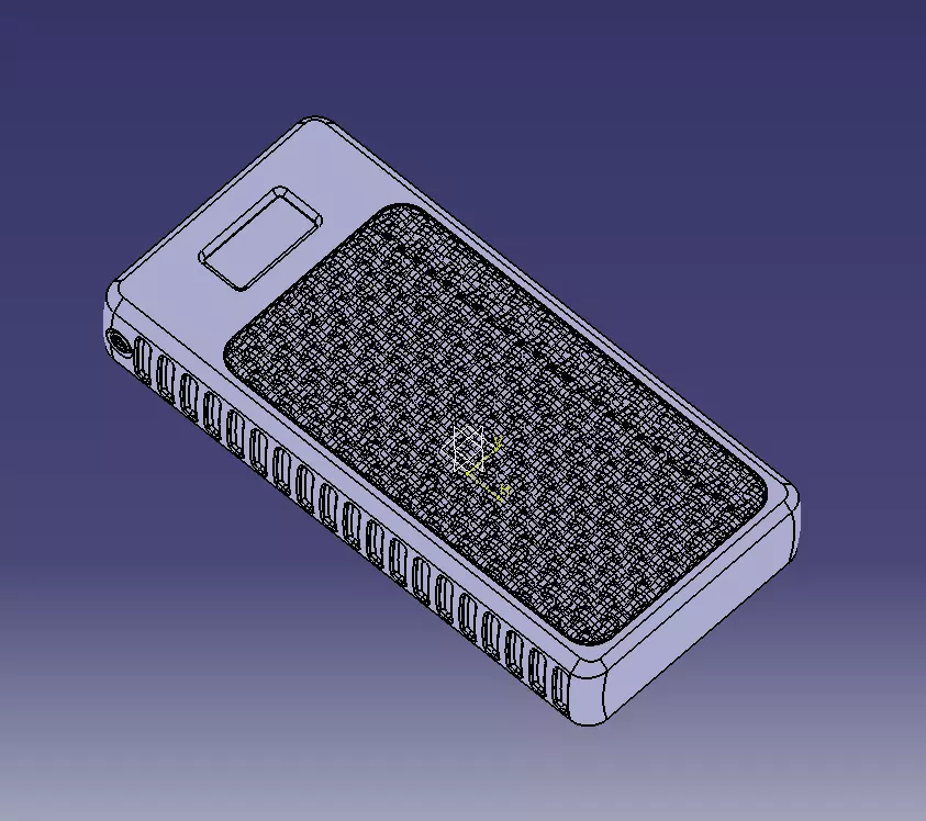 Power Bank Enclosure Loop Straight Style 3D print model_5