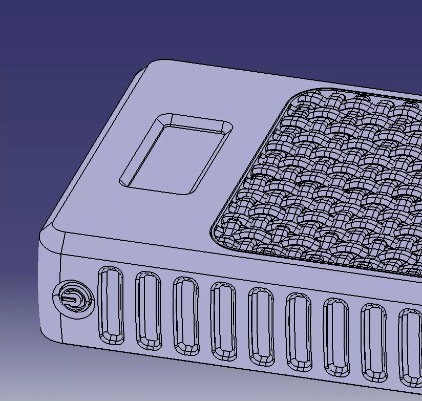 Power Bank Enclosure Loop Straight Style 3D print model_31