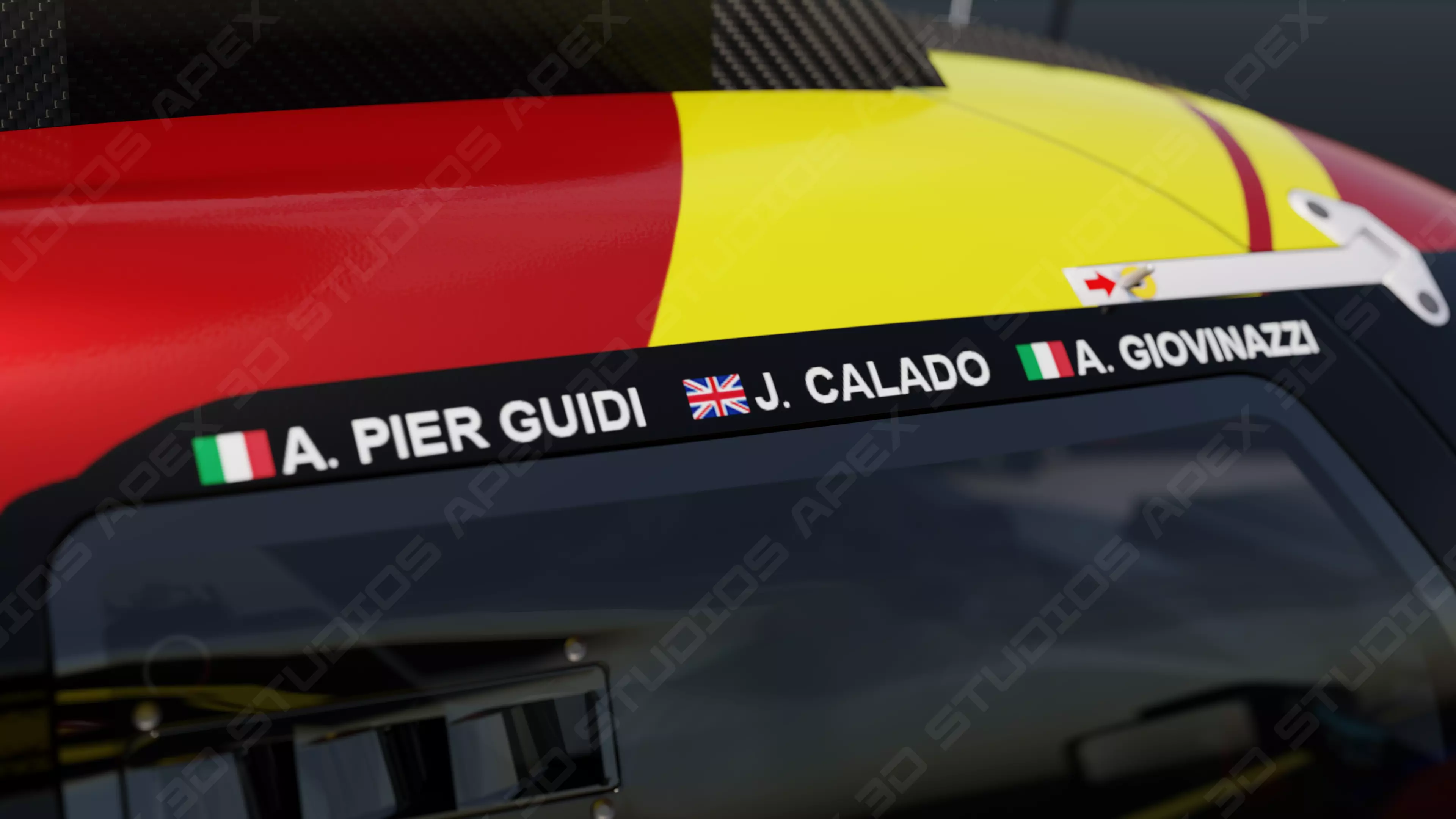 Ferrari 499P WEC 2025 - Standard Edition 3D model_17