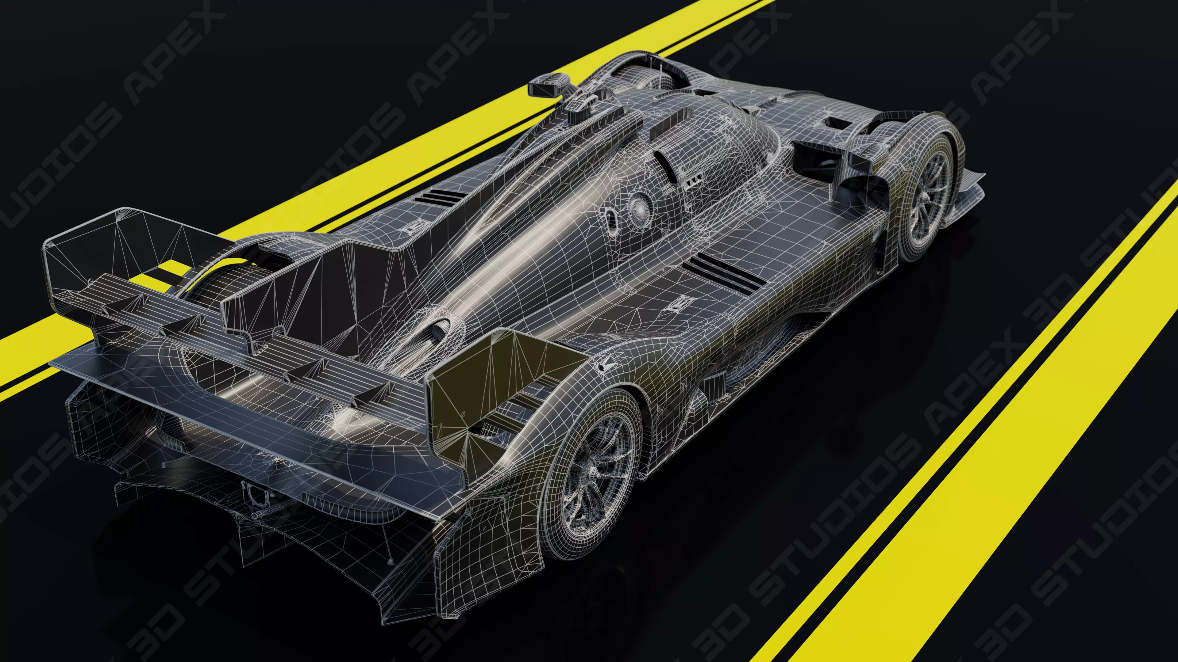 Ferrari 499P WEC 2025 - Standard Edition 3D model_36