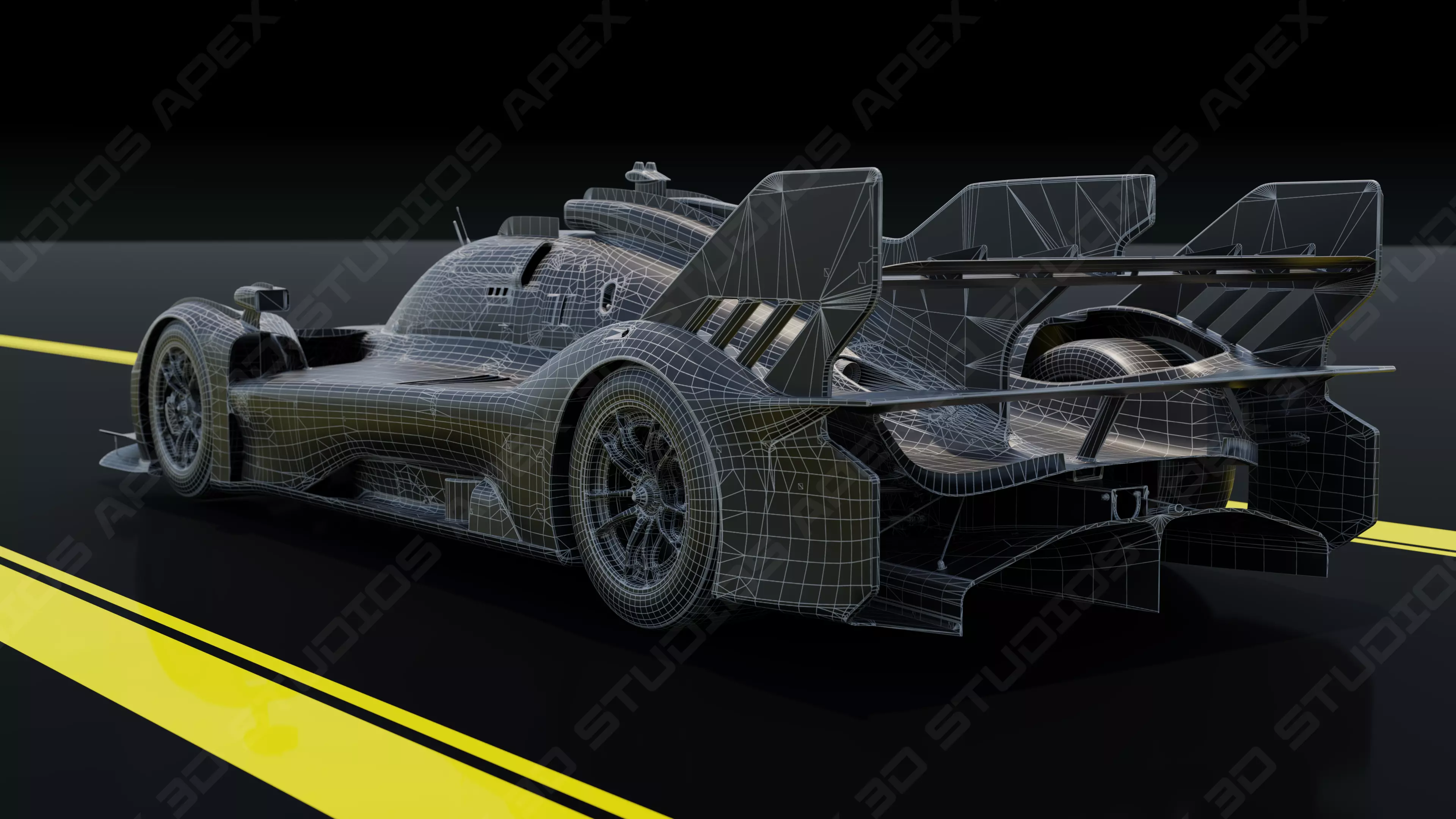 Ferrari 499P WEC 2025 - Standard Edition 3D model_37