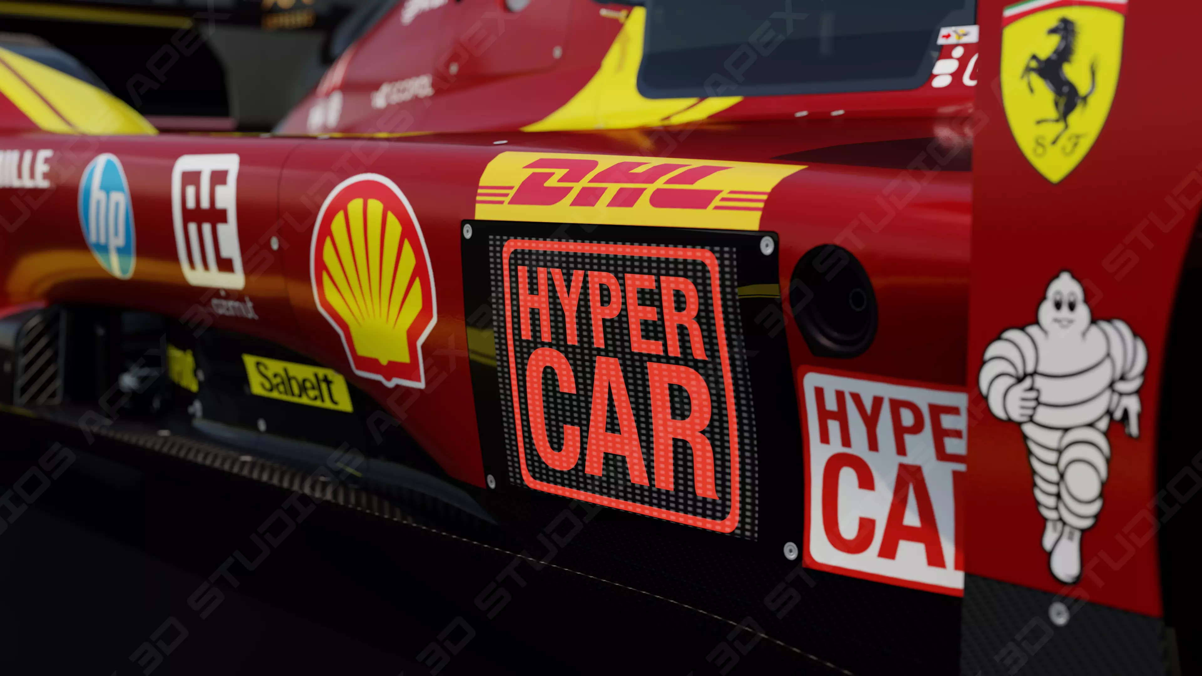 Ferrari 499P WEC 2025 - Standard Edition 3D model_18