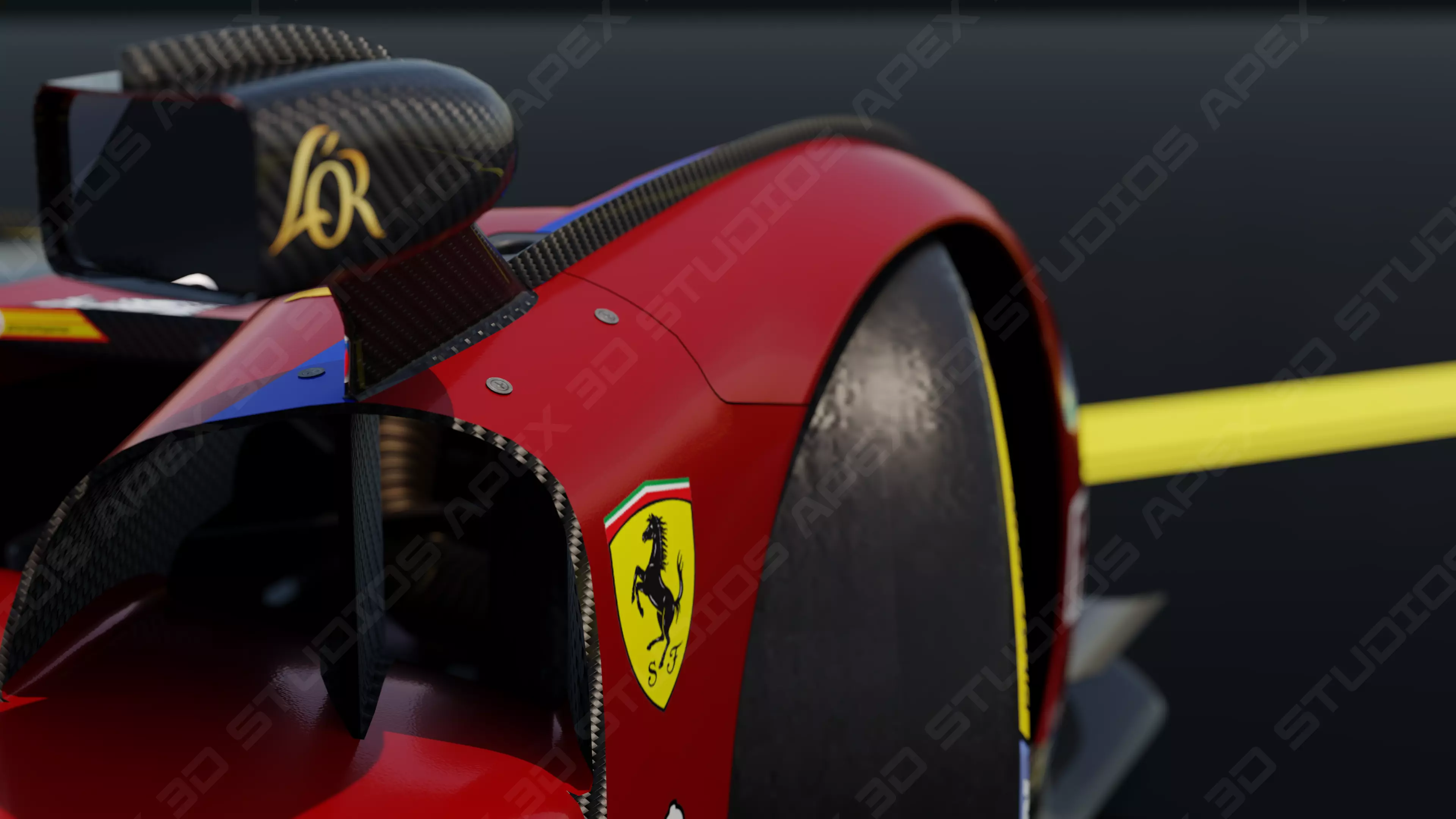 Ferrari 499P WEC 2025 - Standard Edition 3D model_20