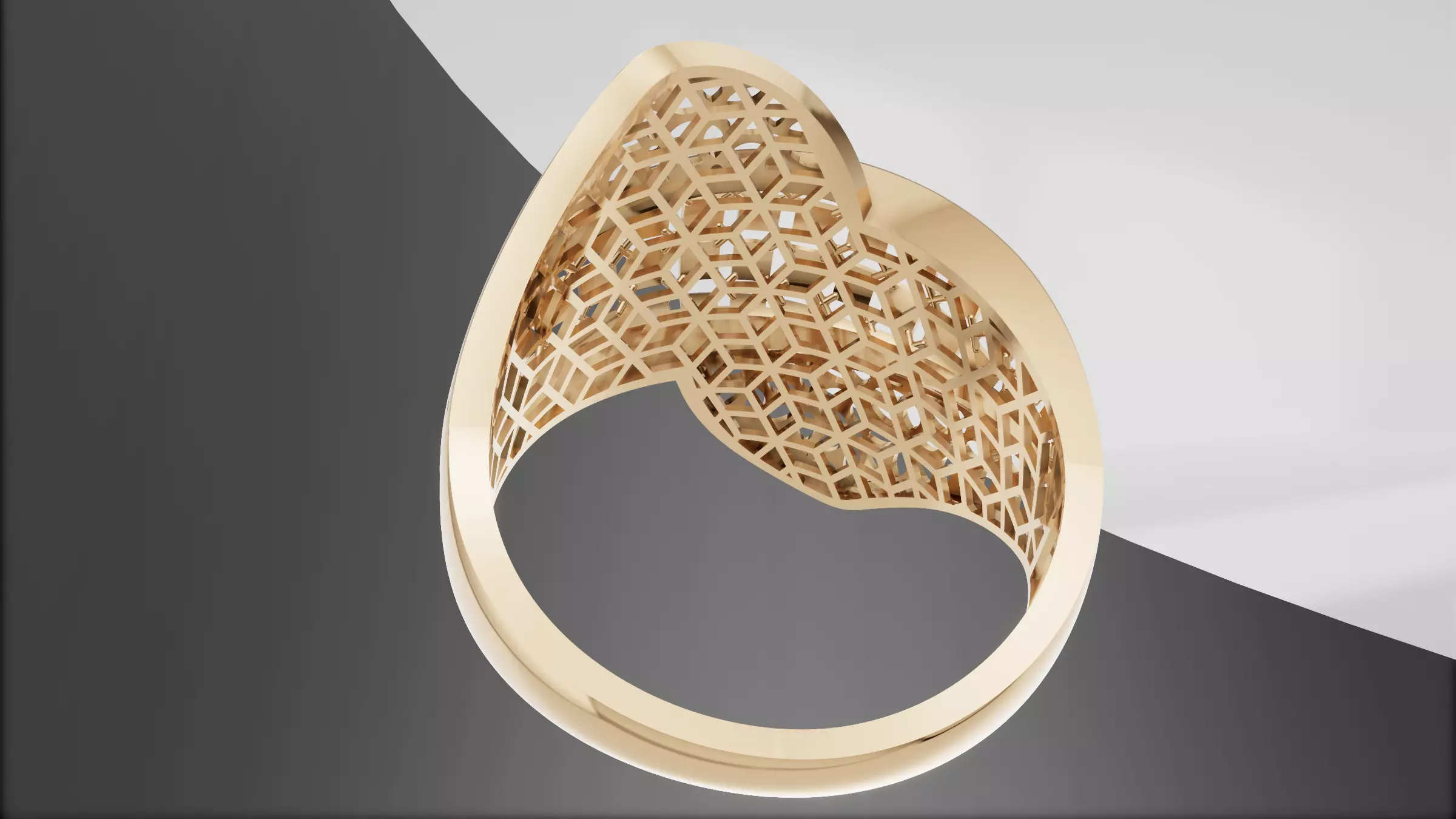 Rings 3D print model_3