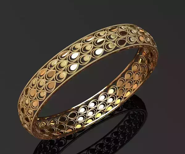 1302 Symphony of Drops Bangle 19gm