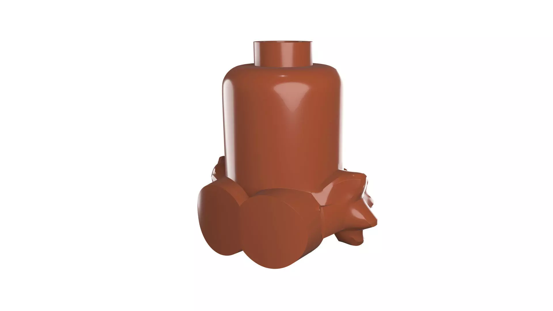 Custom3Dprint Minifigure Accessory - Minifigure Hair S2 - 108 3D print model