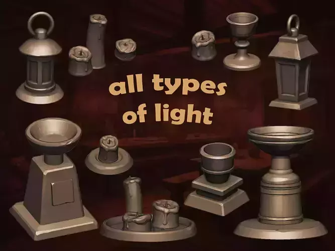 All types of light