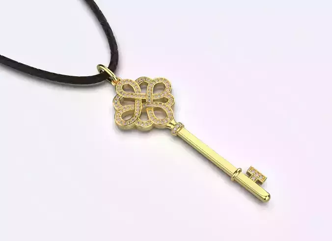 Tiffany Keys   Key pendant 