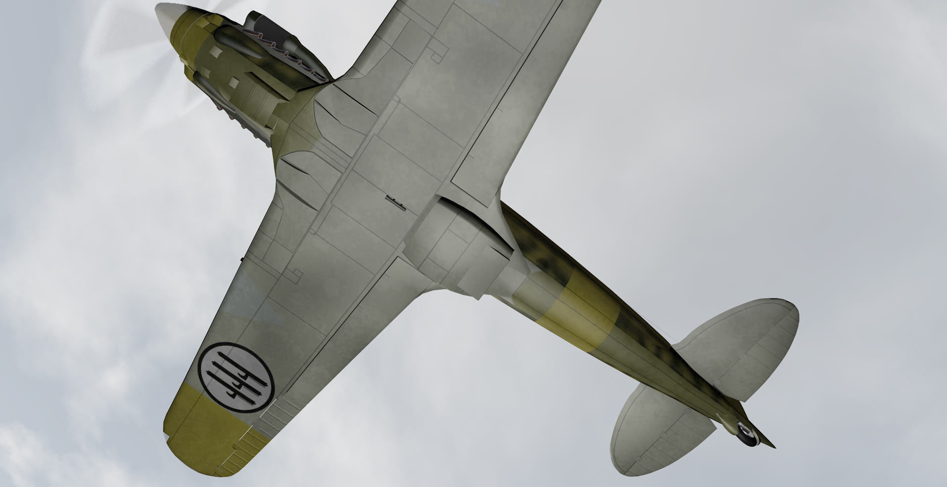 Macchi Mc-202 Folgore 3D model_11