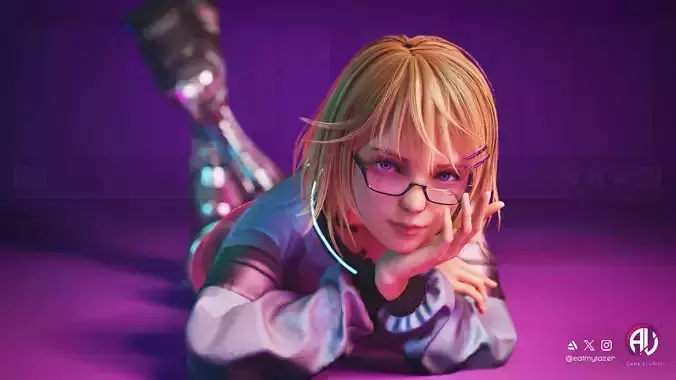 Cyberpunk Girl - Lily