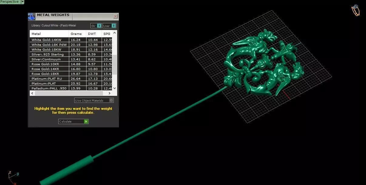 Leopard Griffin Brooch 3D model - for Him 3D print model_5