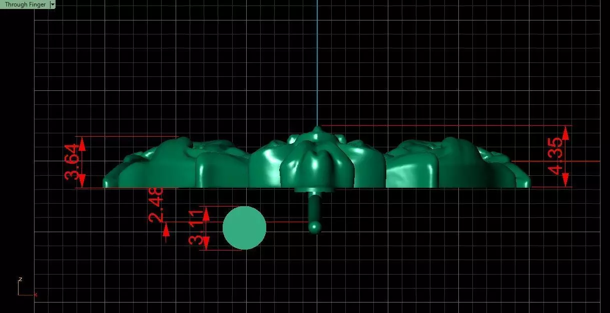 Leopard Griffin Brooch 3D model - for Him 3D print model_16