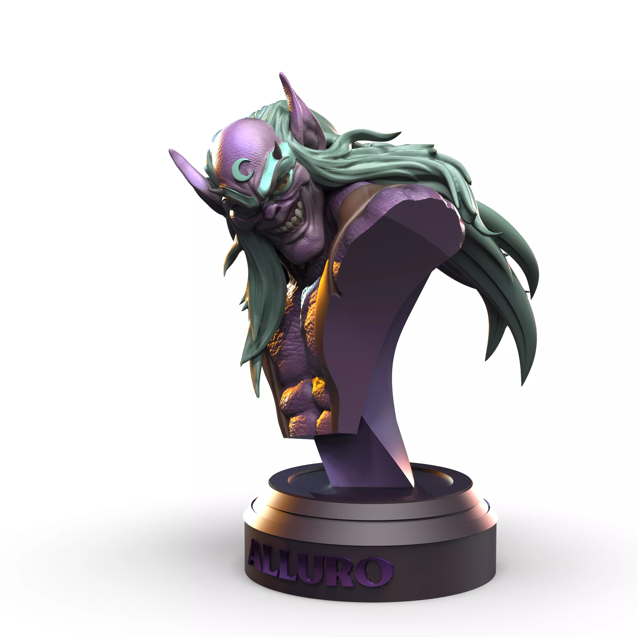 Alluro Lunatacs Thundercats STL files 3D printing 3D print model_10