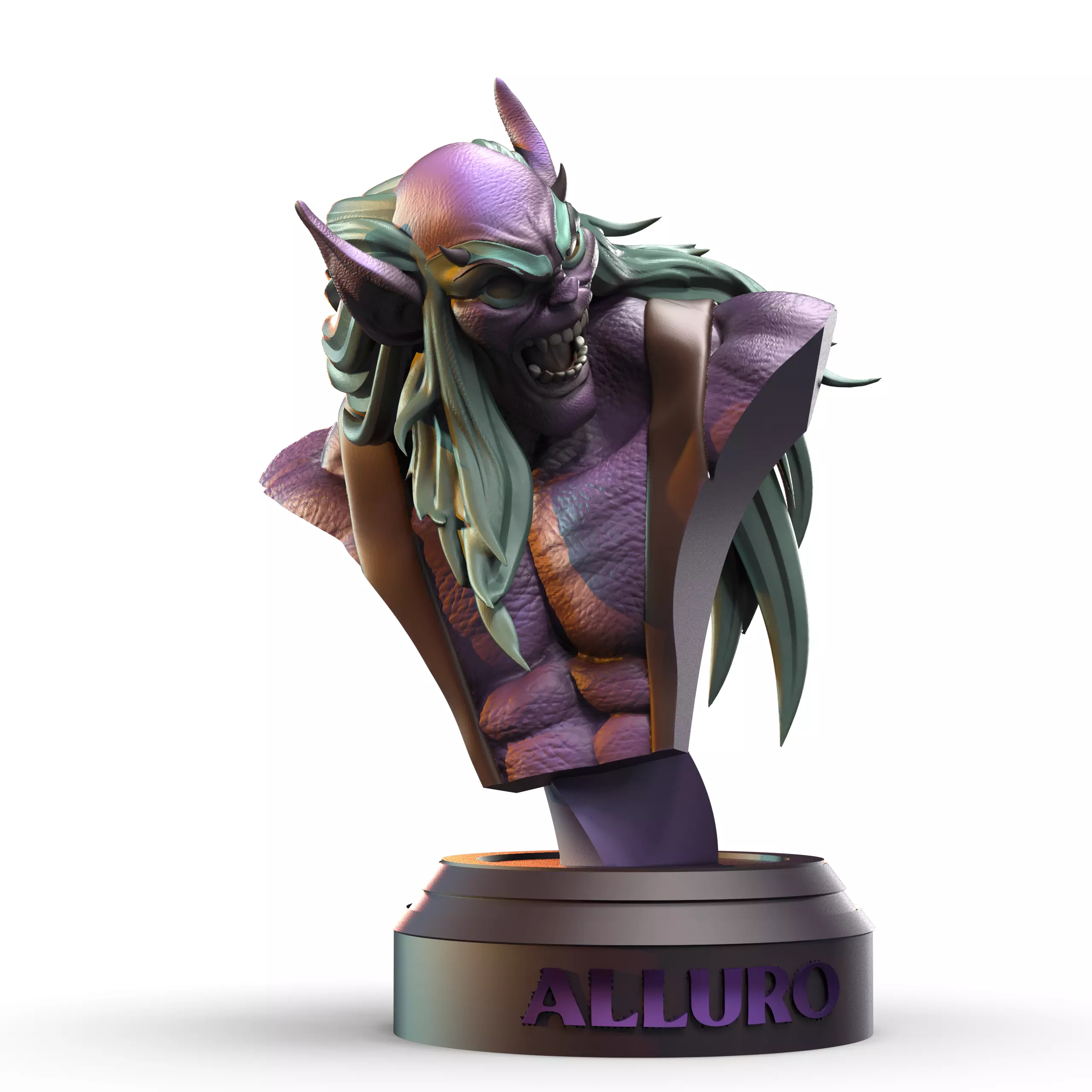 Alluro Lunatacs Thundercats STL files 3D printing 3D print model_9