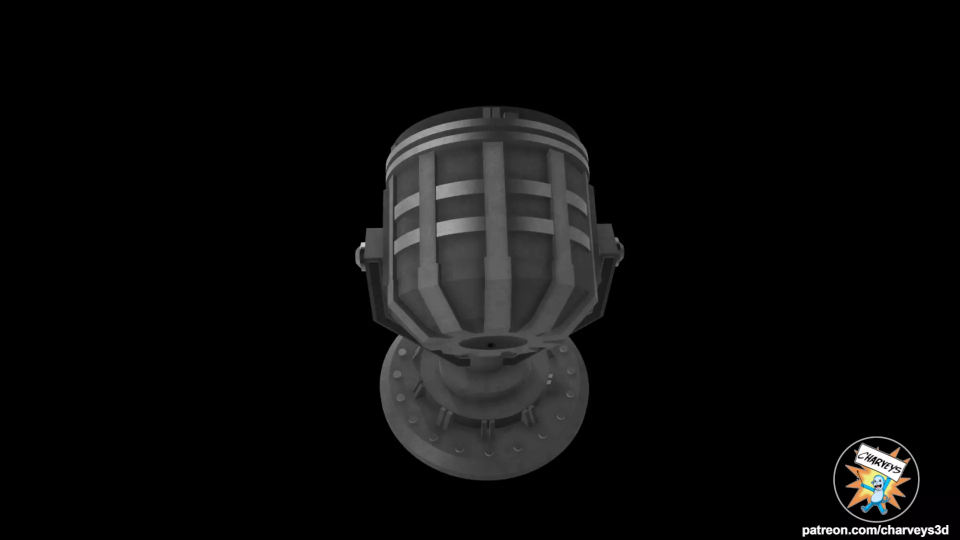 Batman Bat Signal action figures 3D print model_4