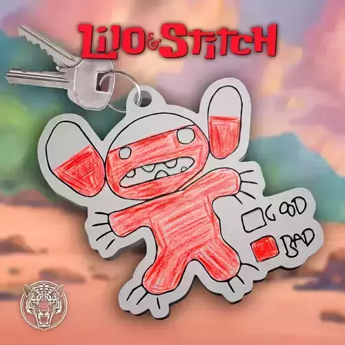 Stitch Keychain - Lilo and Stitch