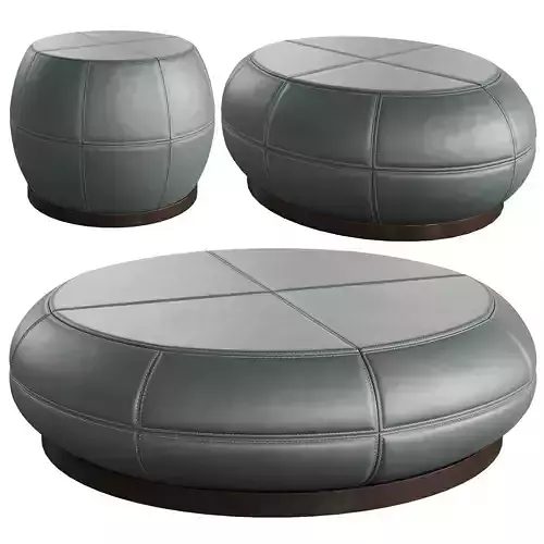 Helios Coffee Table Set 3 Models Liaigre Style