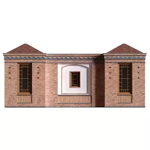 arabic exterior facade element set 810