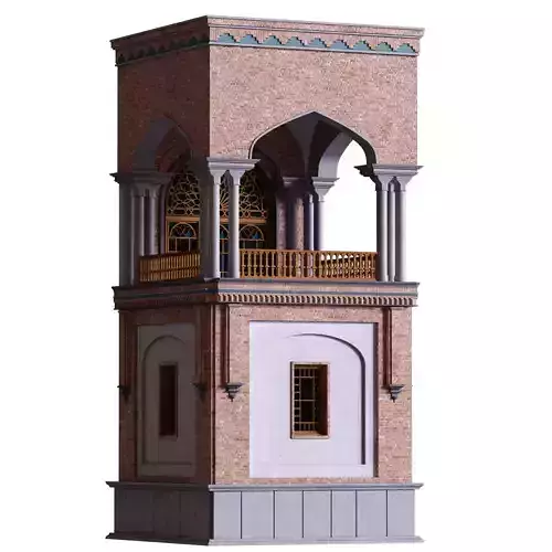 arabic exterior facade element set 811