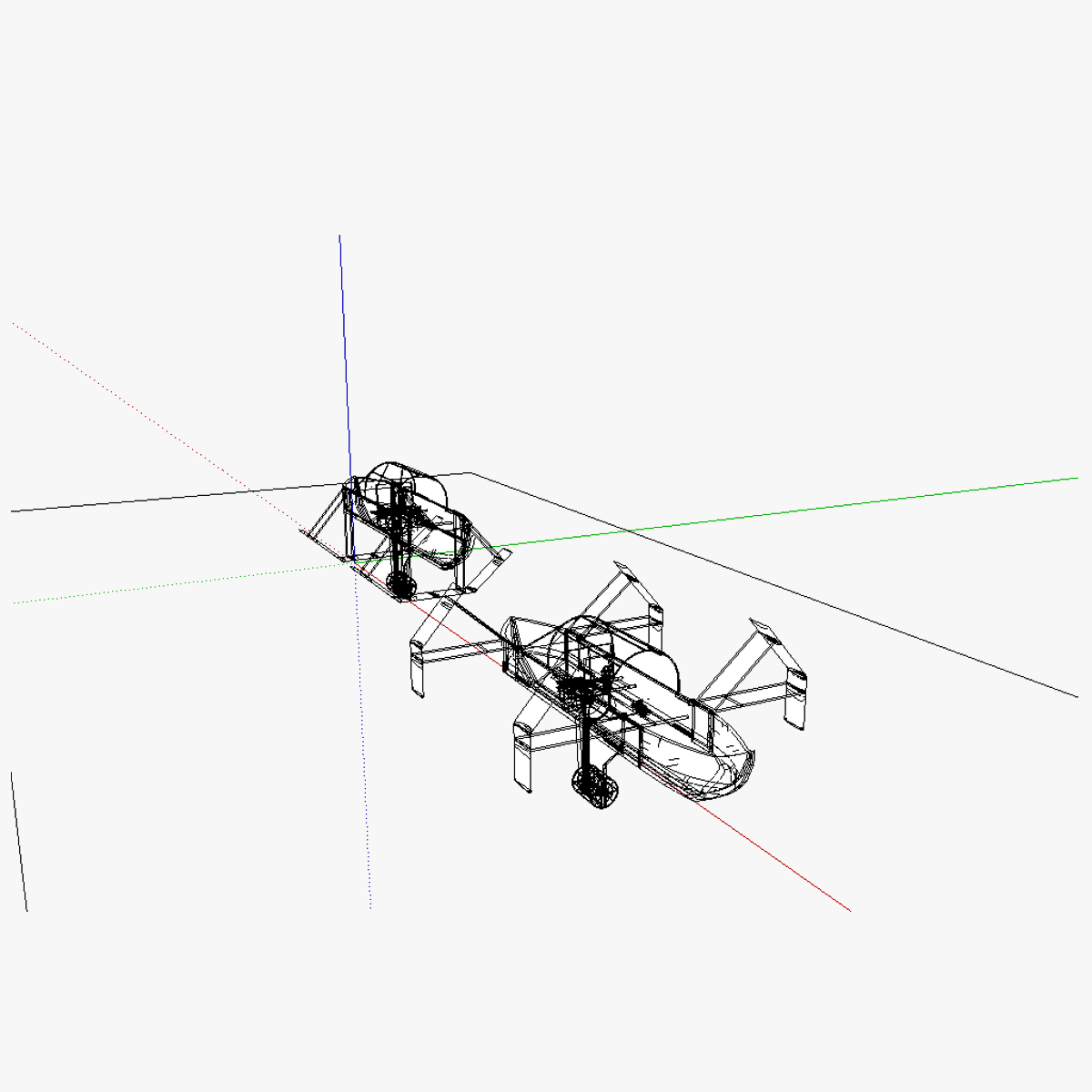 AT monoxylon 3D model_5