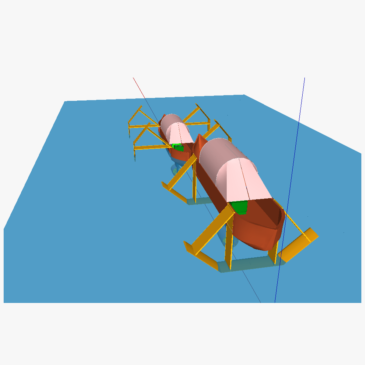 AT monoxylon 3D model_2