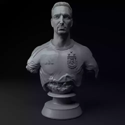 Lionel Scaloni Premium 3D Bust STL