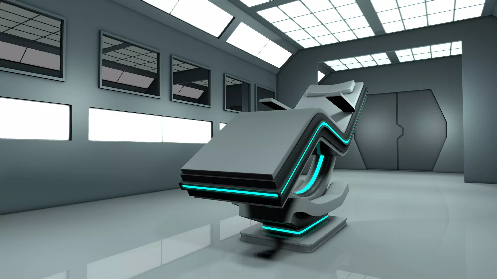 Room interior 3D model_4