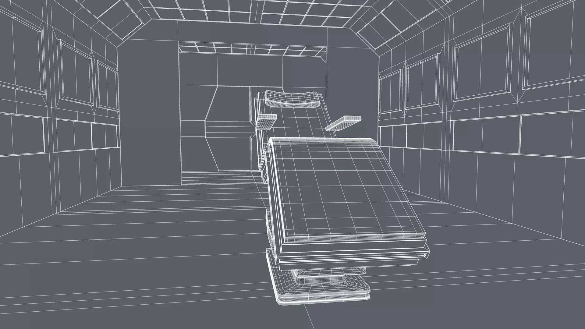 Room interior 3D model_9