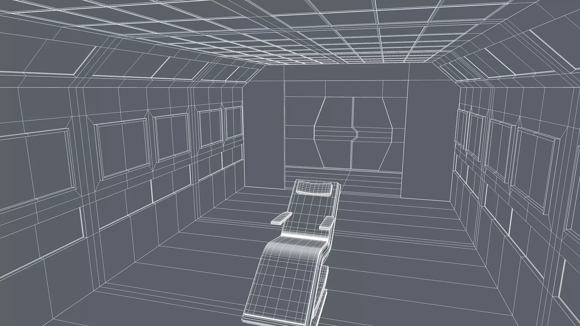 Room interior 3D model_14