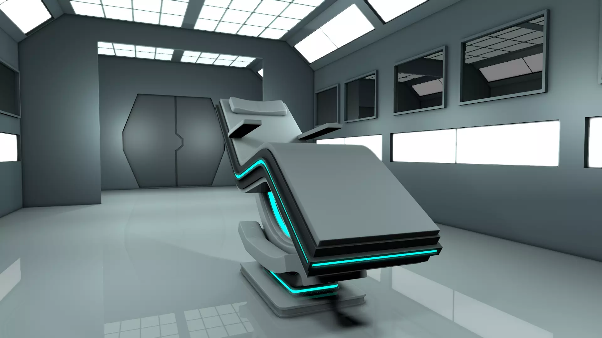 Room interior 3D model_2