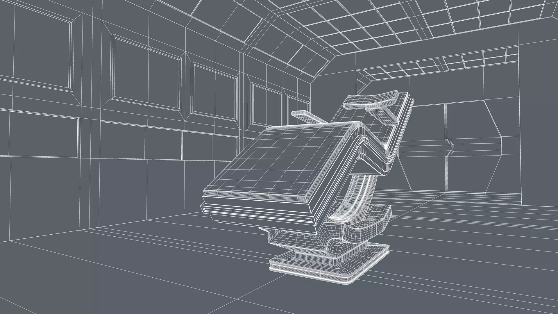 Room interior 3D model_12