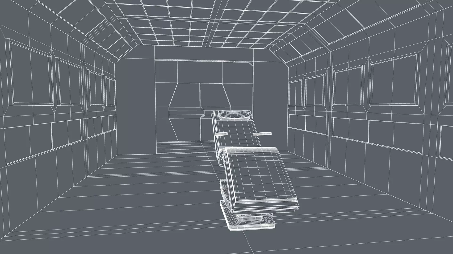 Room interior 3D model_8