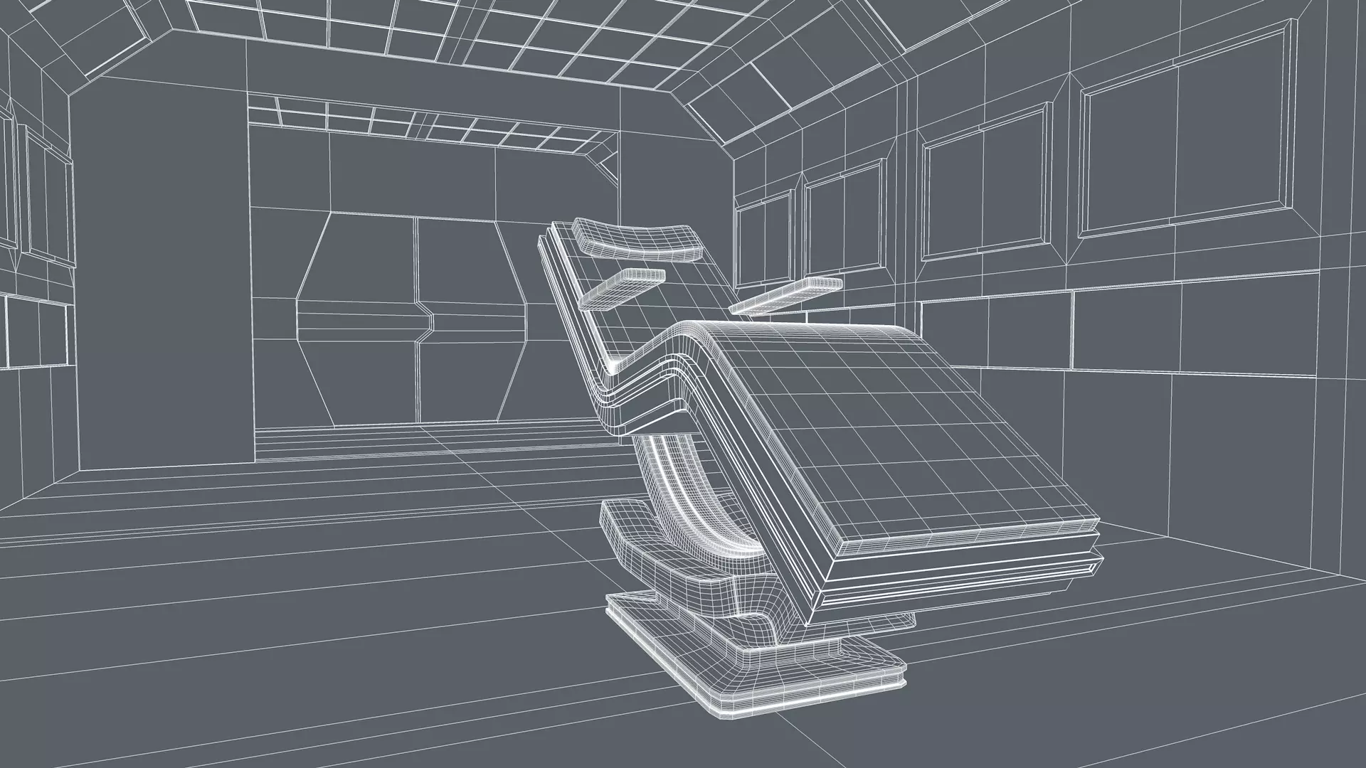 Room interior 3D model_11