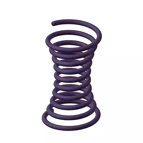 Plastic Concave Spring Toy