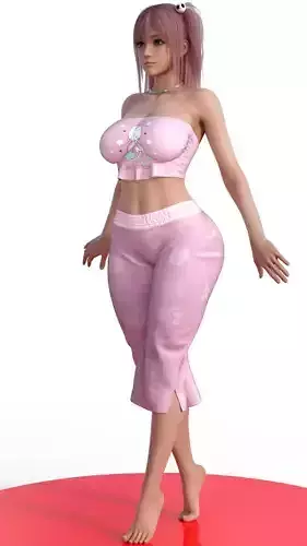  Honokas Cozy Night Pink Pajamas  Paw Prints