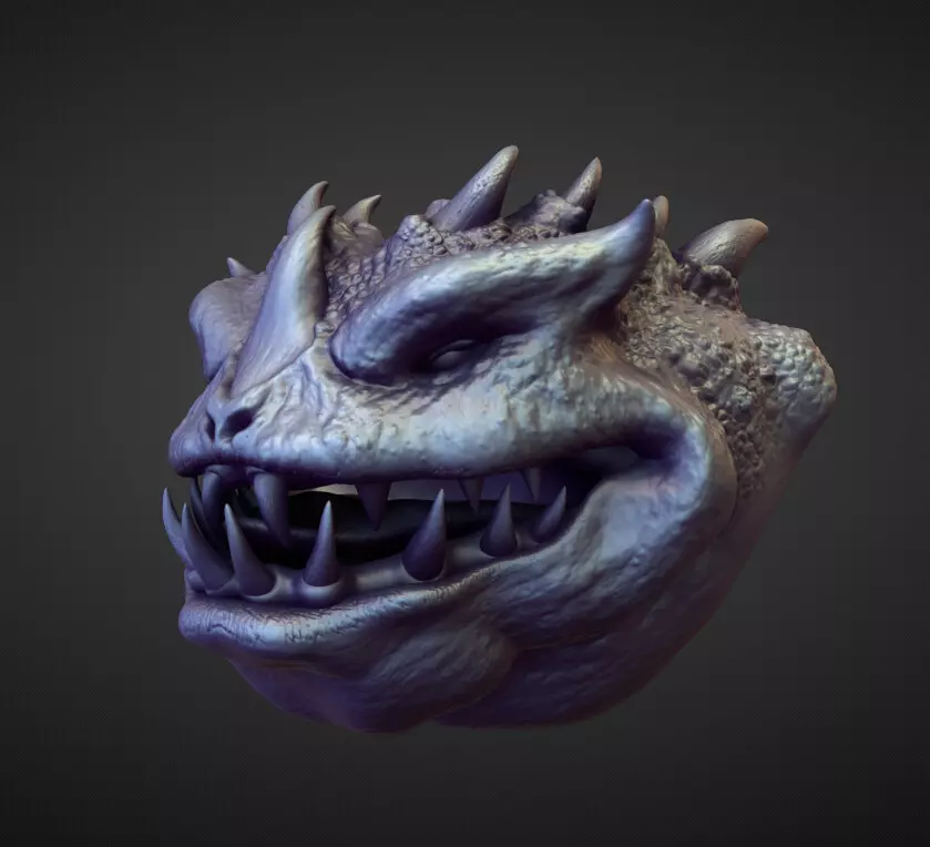 45 HEADS high poly sculpts pack Free low-poly 3D model_2