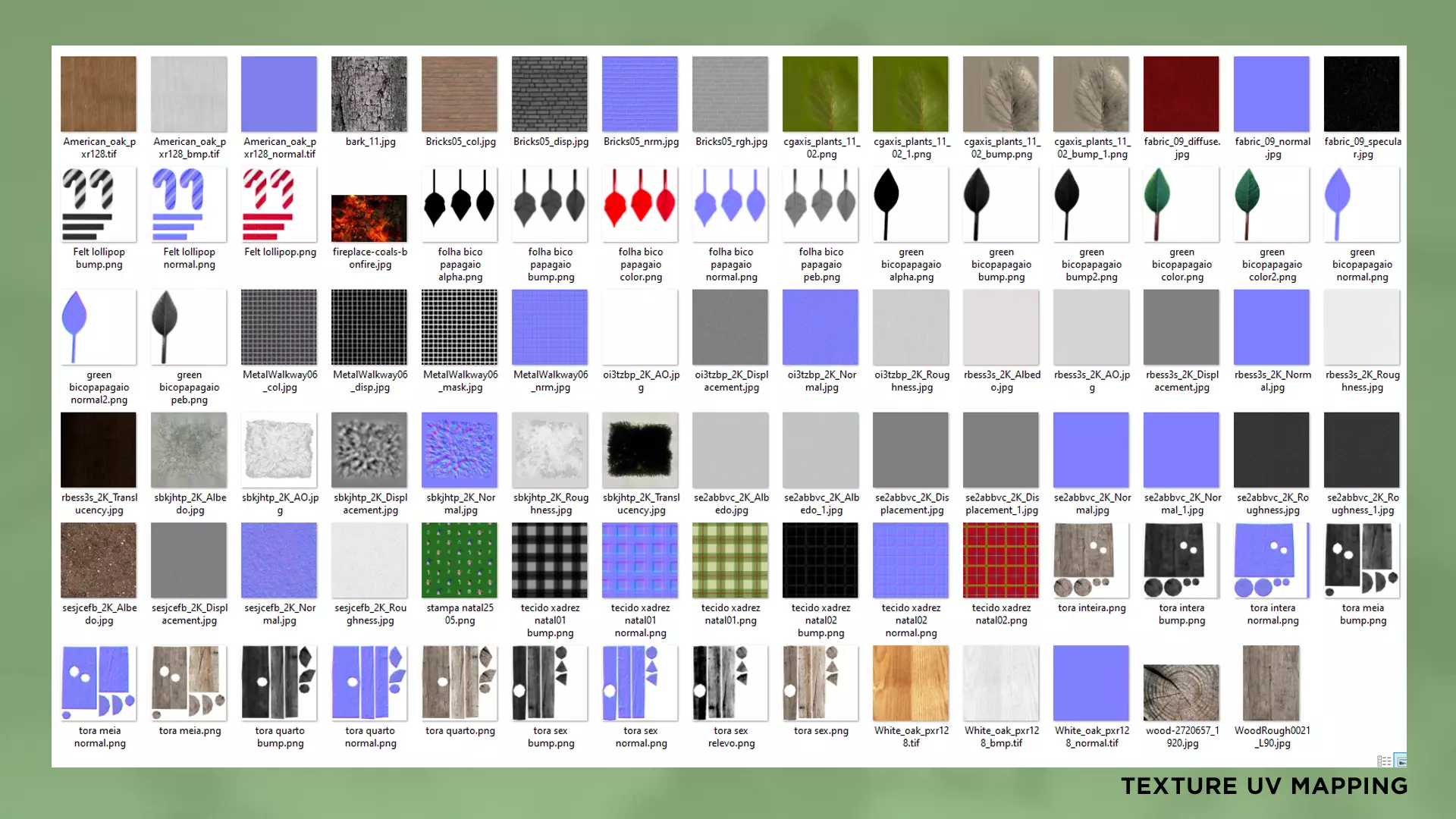 Christmas Lollipop Fireplace Full 3D Model 3D model_15