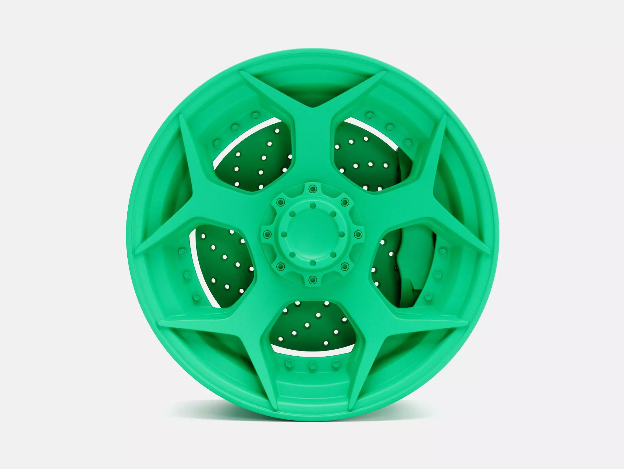 20x10 4Play 4P50 Wheel and Brake 3D print model_3