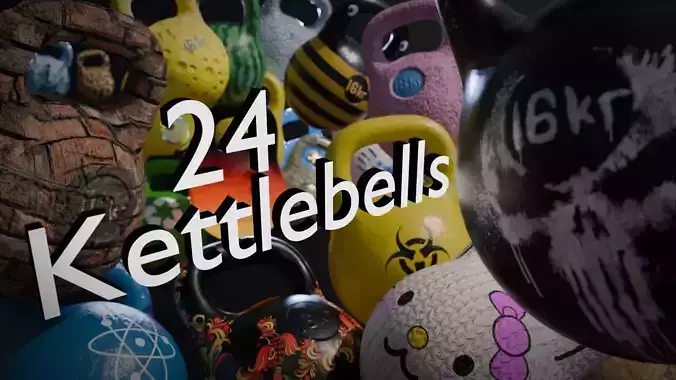 24 Kettlebells