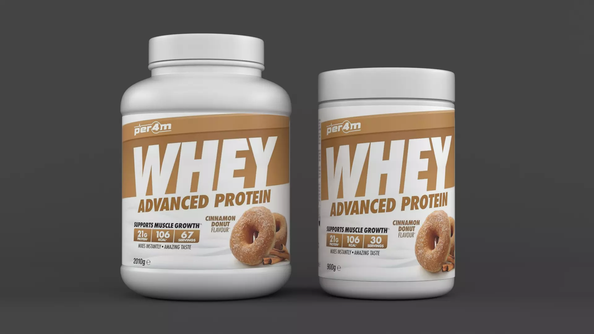 Protein Powder 3D model