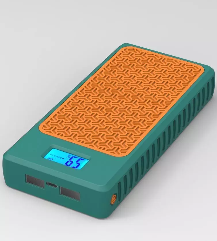 Power Bank Enclosure Stone Block Style 3D print model_58