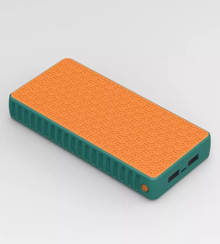 Power Bank Enclosure Stone Block Style 3D print model_47