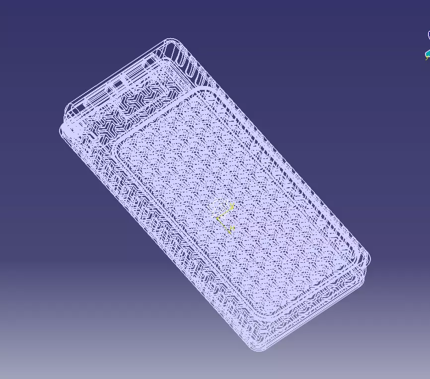 Power Bank Enclosure Stone Block Style 3D print model_6