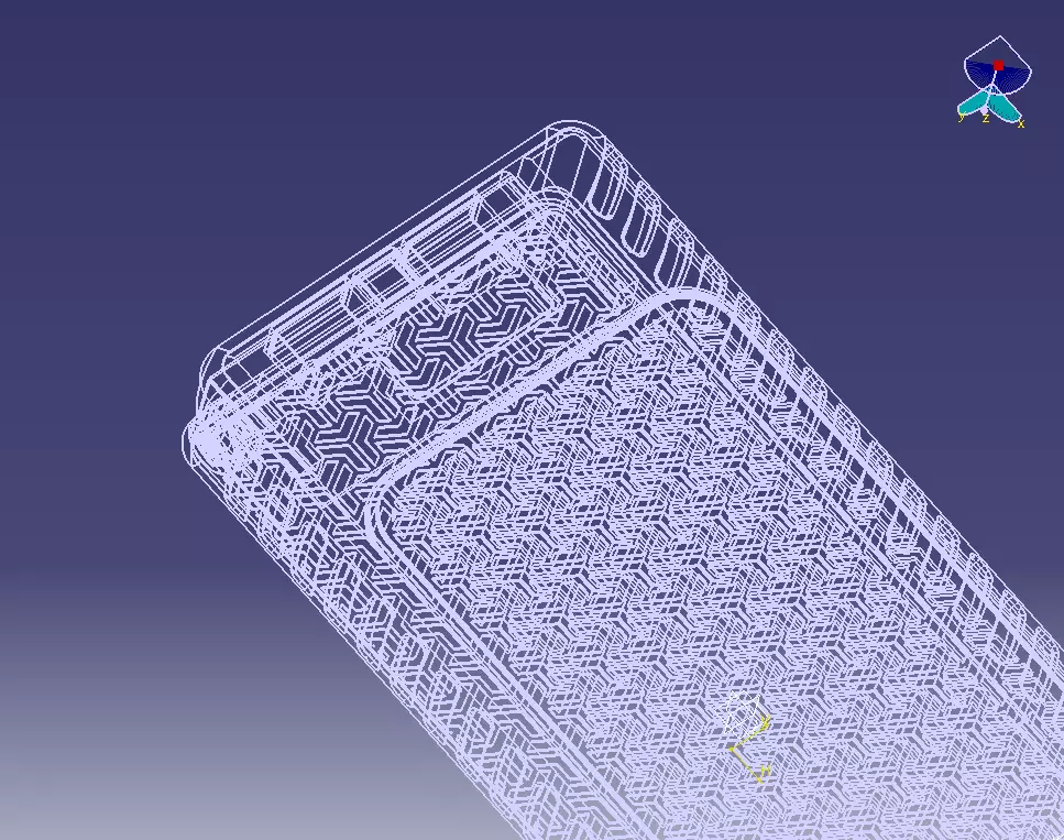 Power Bank Enclosure Stone Block Style 3D print model_8