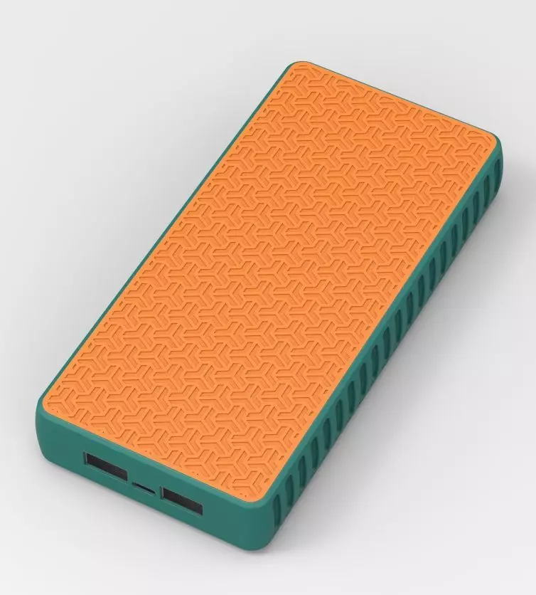 Power Bank Enclosure Stone Block Style 3D print model_48