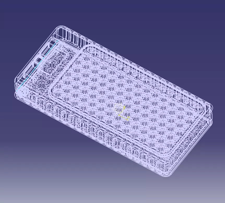 Power Bank Enclosure Stone Block Style 3D print model_32