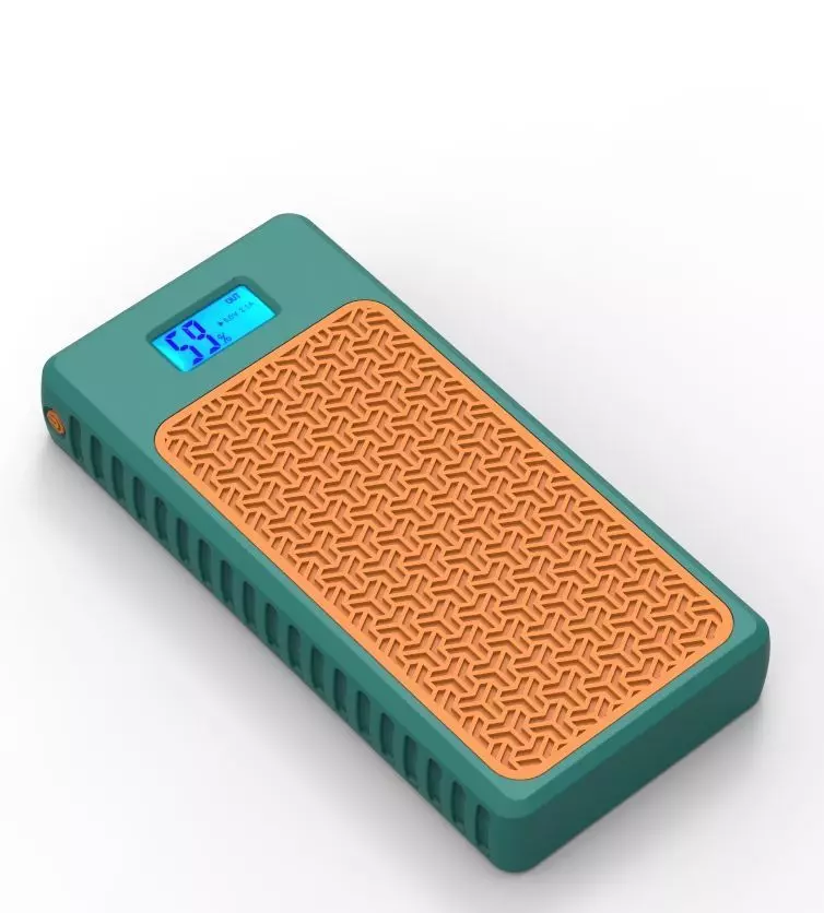 Power Bank Enclosure Stone Block Style 3D print model_0