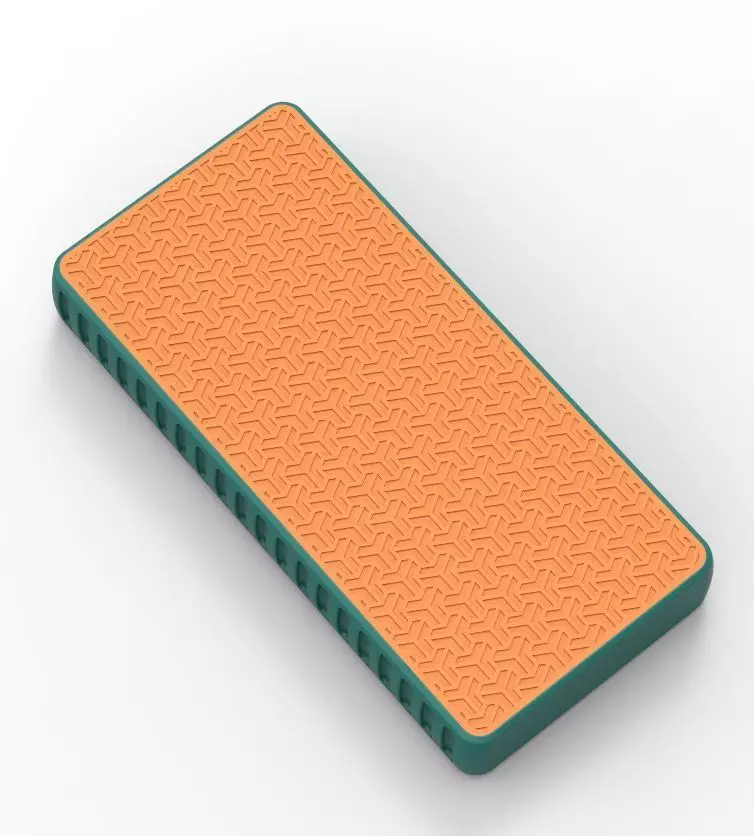 Power Bank Enclosure Stone Block Style 3D print model_45