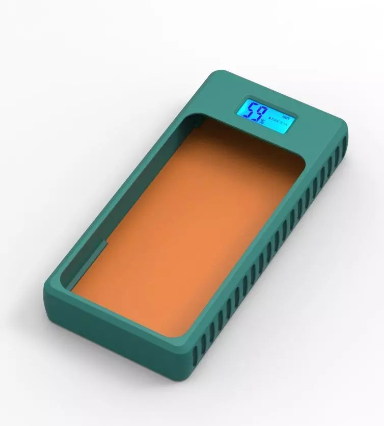 Power Bank Enclosure Stone Block Style 3D print model_53