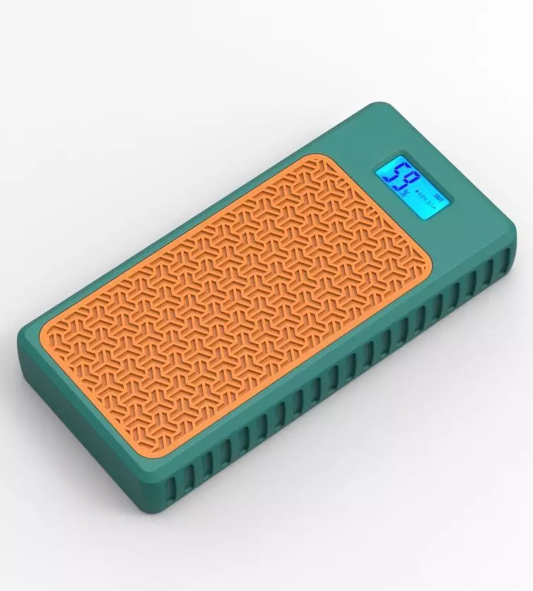 Power Bank Enclosure Stone Block Style 3D print model_55